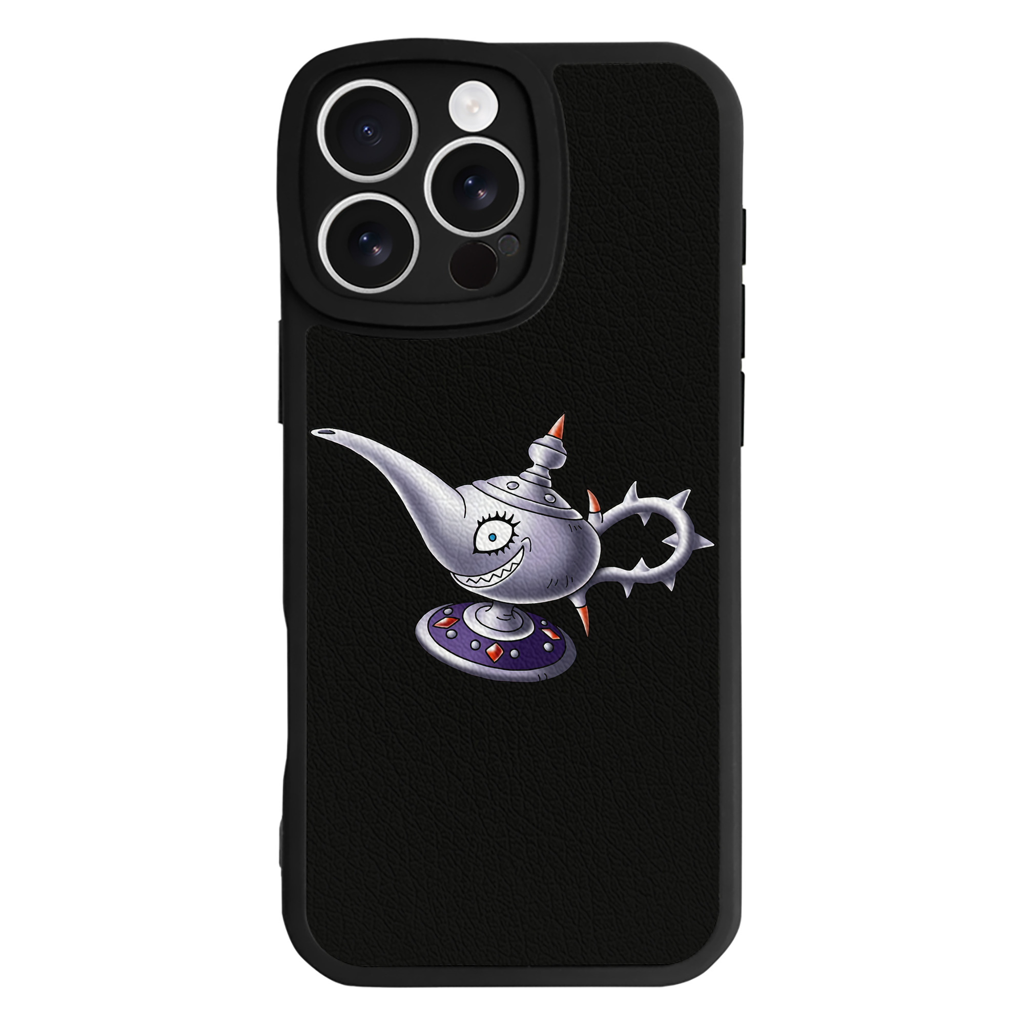 （画像用） ドラゴンクエスト Doragon Kuesuto Dragon Quest 【iPhone 16シリーズ対応】シリコンスマホケース（レザー調） 材質：シリコン